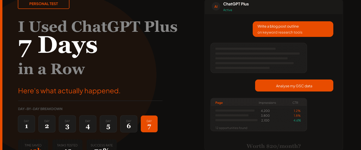 ChatGPT Plus for 7 Days Straight