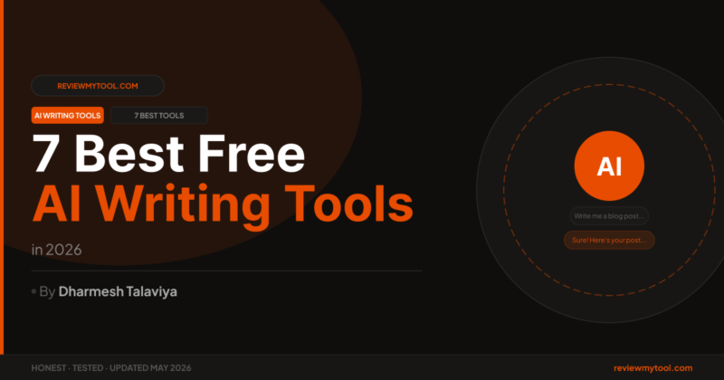 7 Best Free AI Writing Tools in 2026