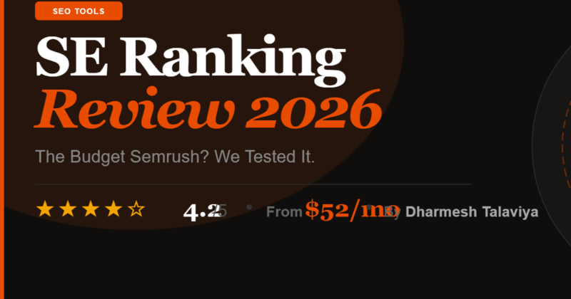 SE Ranking Review
